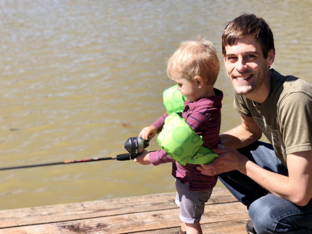 The Boys First Time Fishing! The Dillard Family